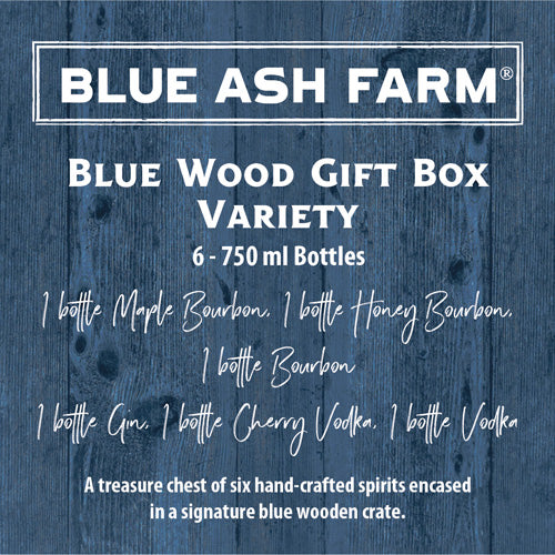 Blue Wood Gift Box Variety